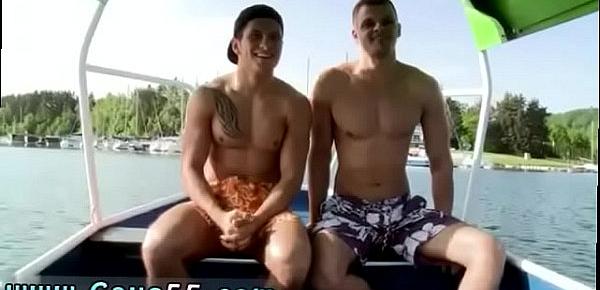  Ejaculating public movie gay Two Dudes Have Anal Sex On The Boat!
